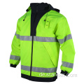 ANSI/ISEA CLASS 3 Schwarzer unterer Sichtbarkeit Jacke